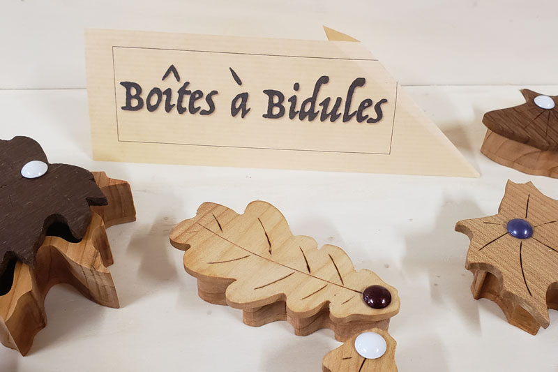 Les objets en bois de Franck