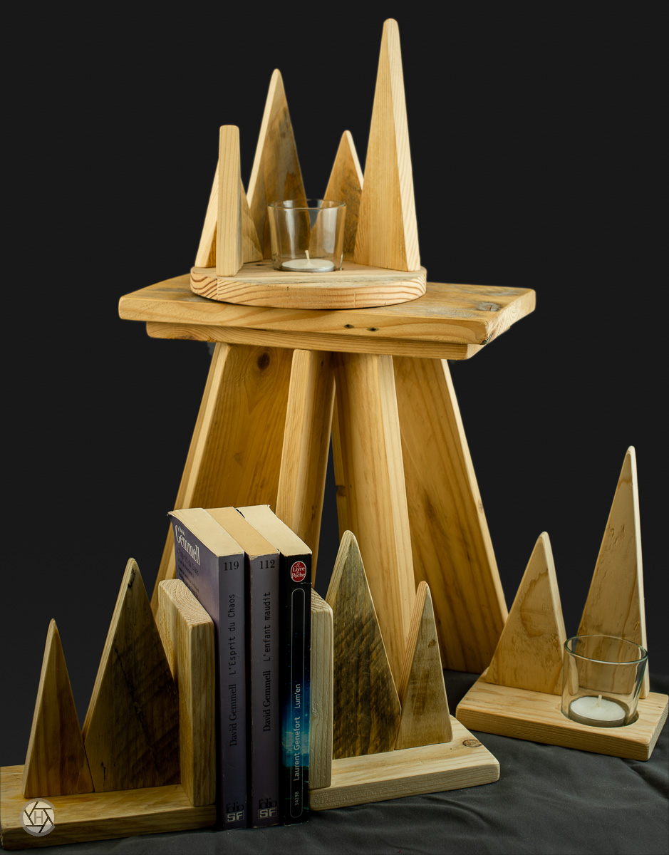 Les meubles et objets en bois de Cédric