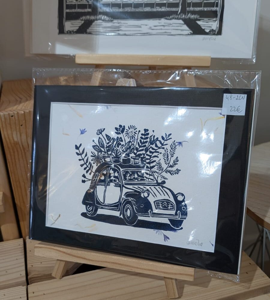Les Linogravures originales de Amélie