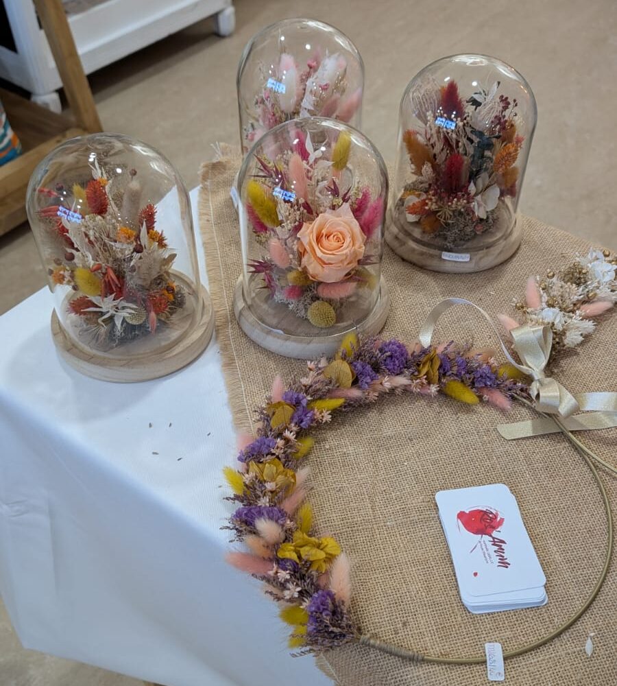 Les fleurs séchées champètres de Nathalie